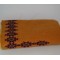 Tapis margoum jaune artisanal