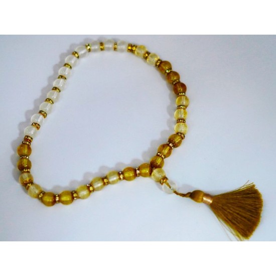 Misbaha en résine artisanale