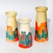 Trio de bougies artisanales