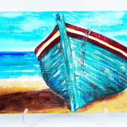 Tableau bateau artistique