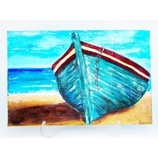Tableau bateau artistique