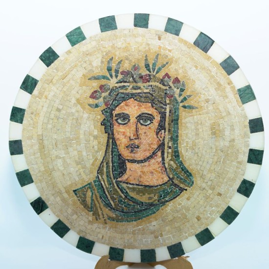 Portrait en mosaïque artisanal Portrait en mosaïque artisanal