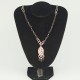 Collier en cuivre argenté artisanal