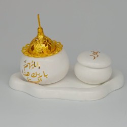 Pack bakhour blanc artisanal