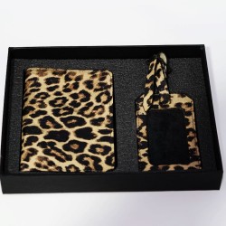 Coffret Tigre : porte-monnaie et porte-clés