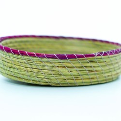 Panier rose en saaf