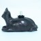 Lampe en poterie artisanale