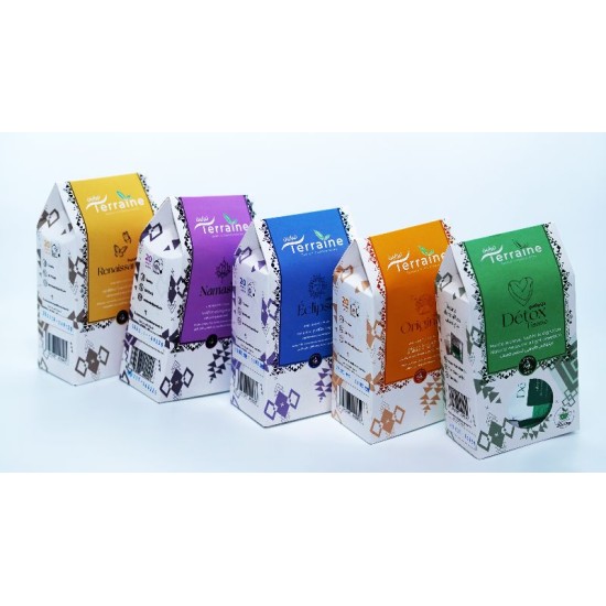 pack de 5 tisanes Terraine