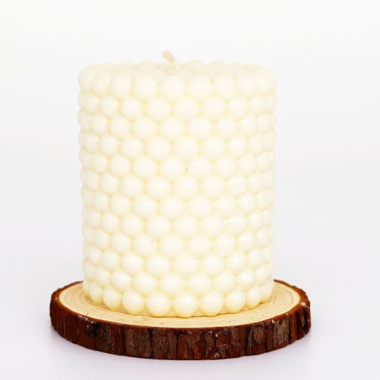 Bougie ronde décorative